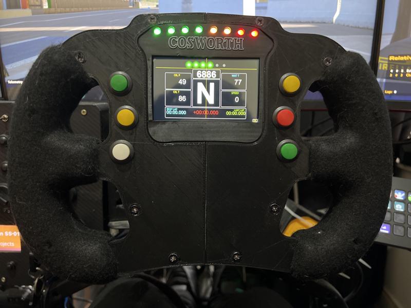 LMP3 steering wheel
