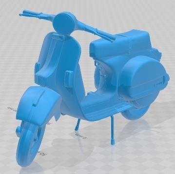 Vespa P200E Printable