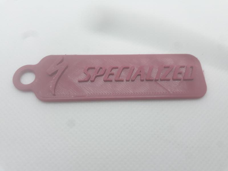 Porte clef logo specialized / specialized keychain