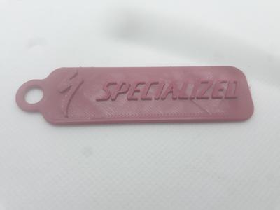 Porte clef logo specialized / specialized keychain