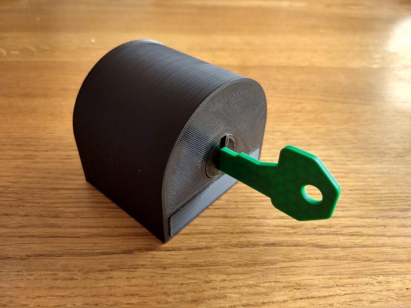 3D printed lock