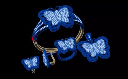 Diamond Jewellery Sets Concept