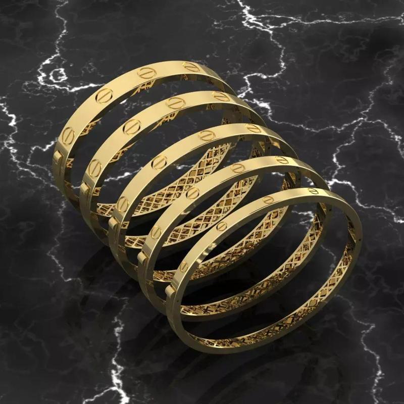 4mm 5mm 6mm 7mm 8mm cartier bilezik