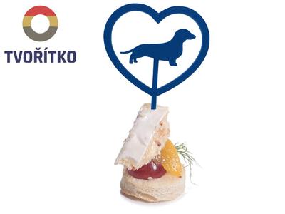 Cocktail stick - Canape - DACHSHUND V