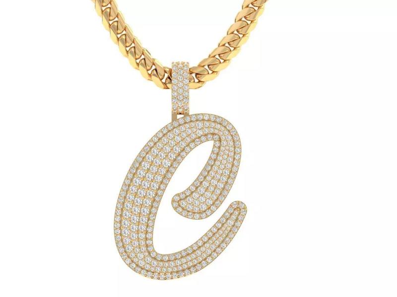 Custom Diamond Pendant