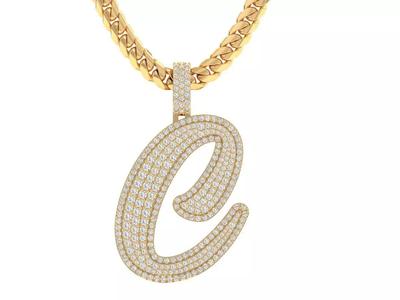 Custom Diamond Pendant