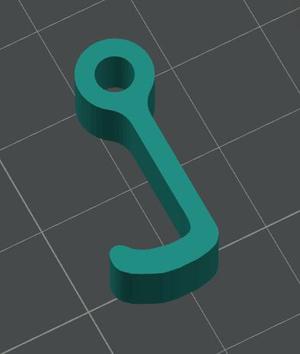 J Alphabet Keychain