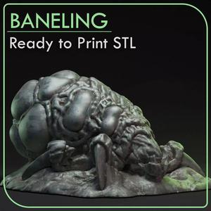 Baneling StarCraft 3D print model