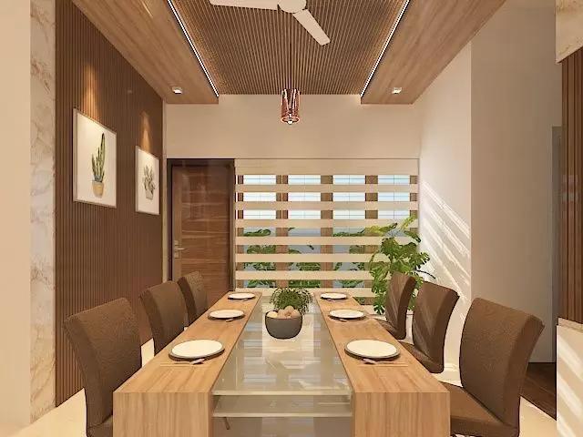 Kitchen model modern dining room interior design