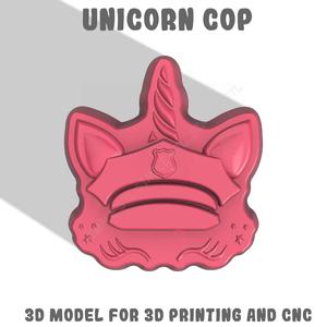 Unicorn cop Stl File