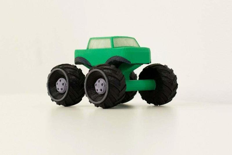 Multi-Color Mini Monster Truck