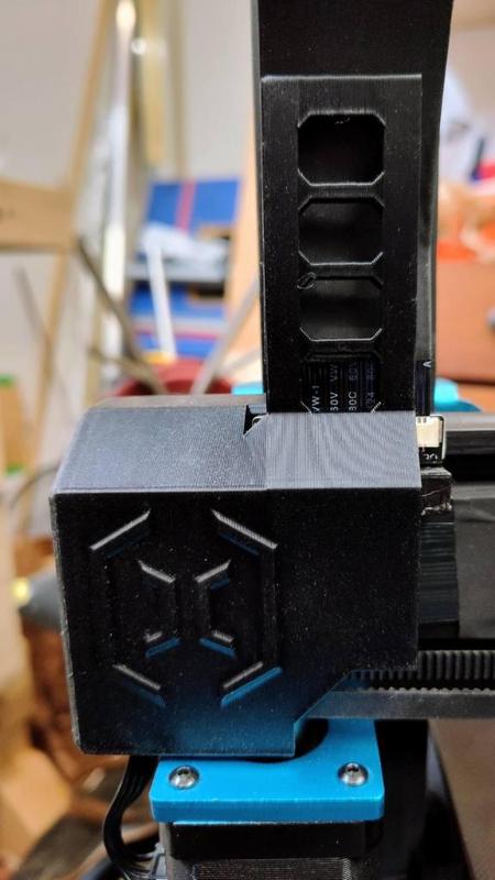 Sidewinder X1 - X-axis PCB cover with the ribbon cable support