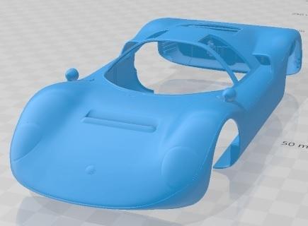 Nissan R380-II 1967 Printable Body Car