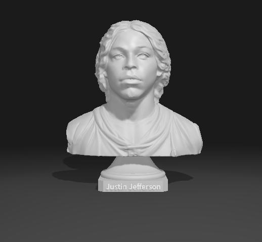Justin Jefferson - Premium Statue