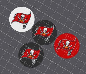 Tampa Bay Buccaneers - Valve Stem Cap