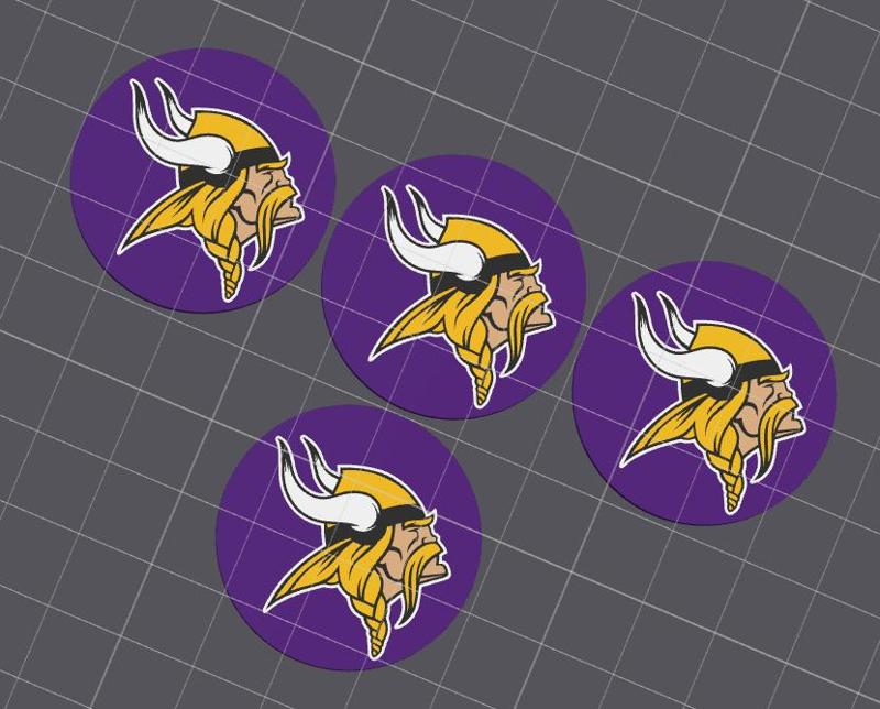 Minnesota Vikings - Valve Stem Cap