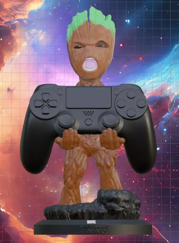 Angry Groot Joystick Controller Stand