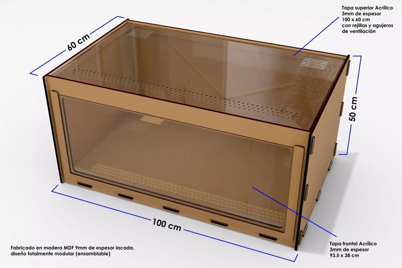 Habitat para Erizo  Hamster  Cobayos  Chinchilla  Jerbo