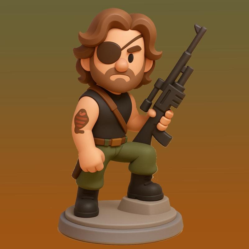 Snake Plissken - 3D figure Infinity/Disney style (100 mm)