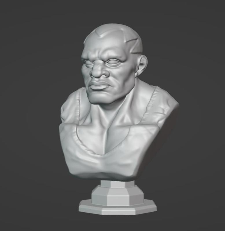 Balrog Street Fighter Bust