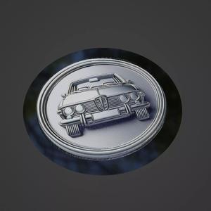 Car Pendant Medallion