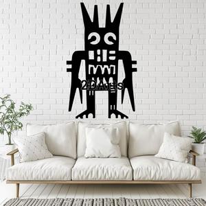 Traditional Totem Creature 2D Wall Art/Window Art - Digital STL & SVG Files for 3D Printing and Laser Cutting