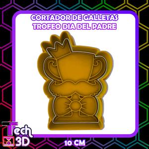 TROPHY FATHER'S DAY TROPHY COOKIE CUTTER / FATHER'S DAY TROPHY COOKIE CUTTER