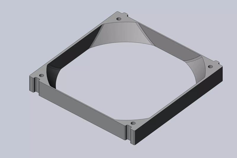 120mm Cooling Fan Extender For PC Watercooling