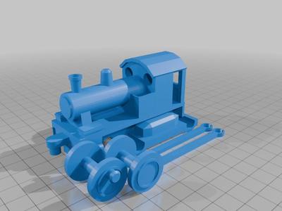 steam locomotive. (SIDERODS)