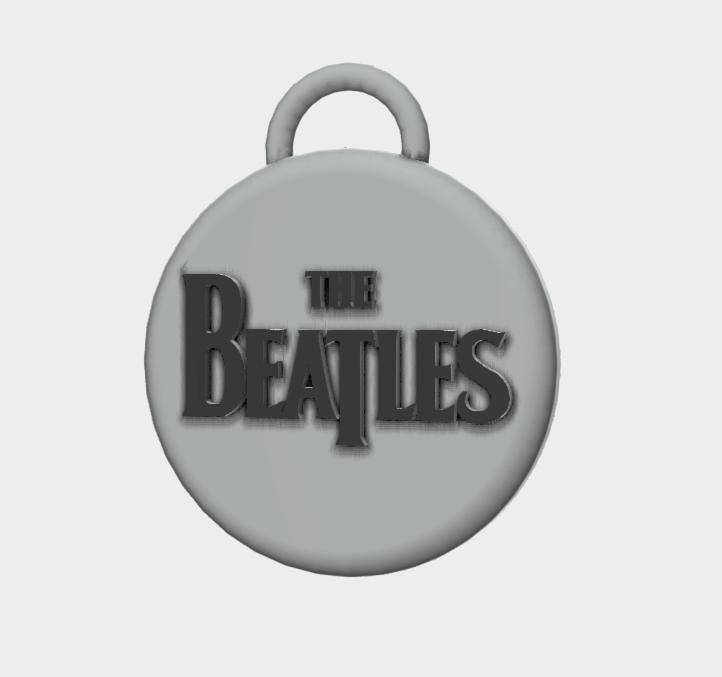 The Beatles keychain