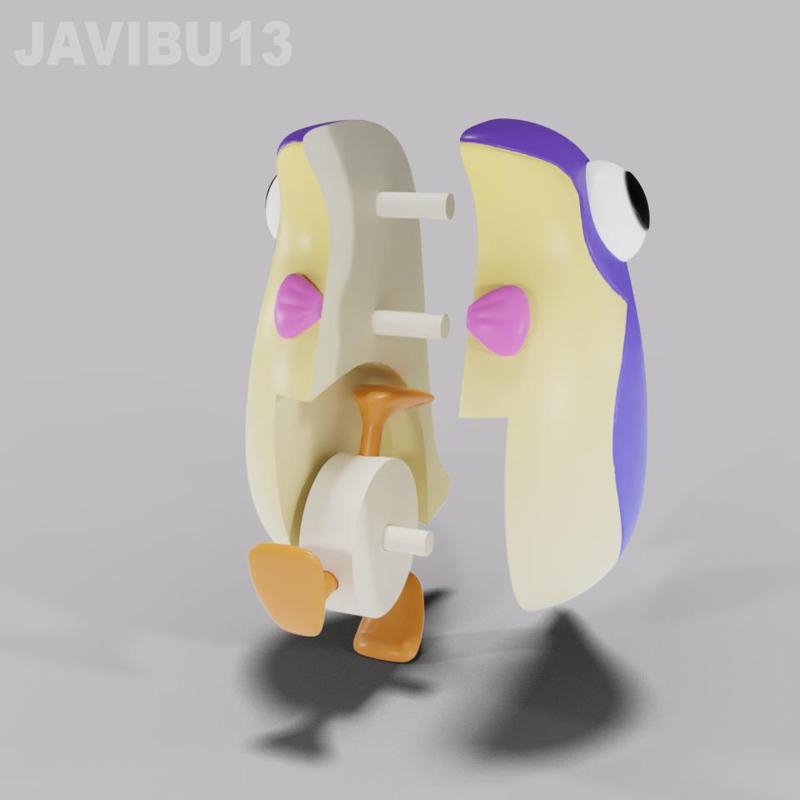 Penguin - Bert - Fall Guys - 3D Print Ready