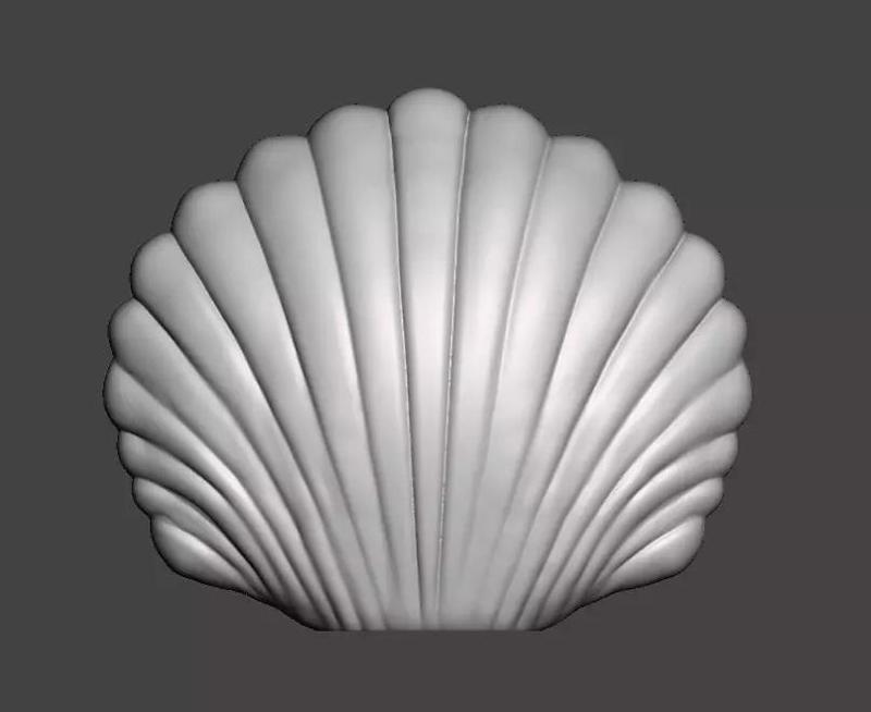 shell candle mould