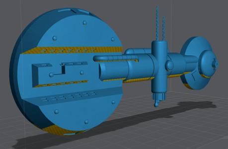 Snowden space station