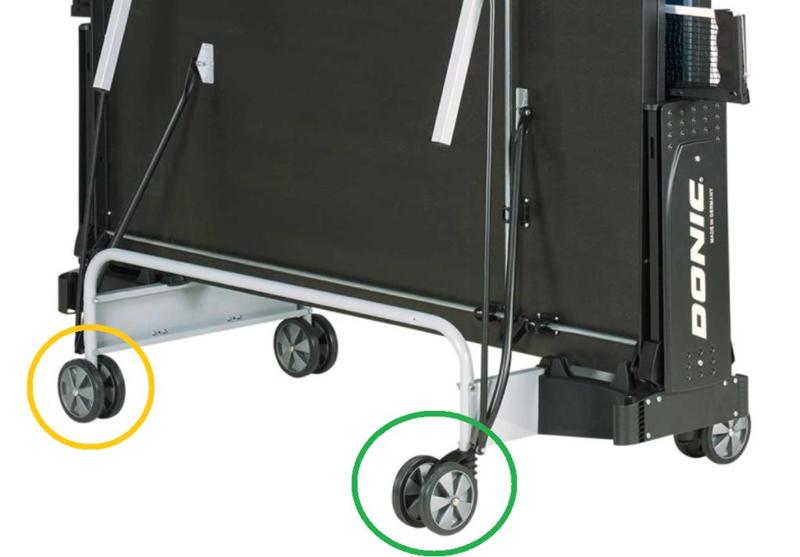 Lenkrollen für Tischtennis DONIC INDOOR ROLLER 800