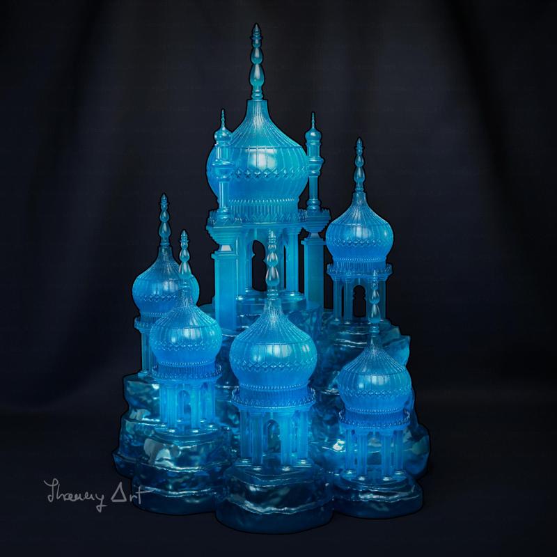 🧊Yule Ball Ice Sculpture of Castle Harry Potter🧊