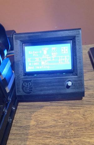 Ender-3 & Ender-5 Control Panel - Rail Mount