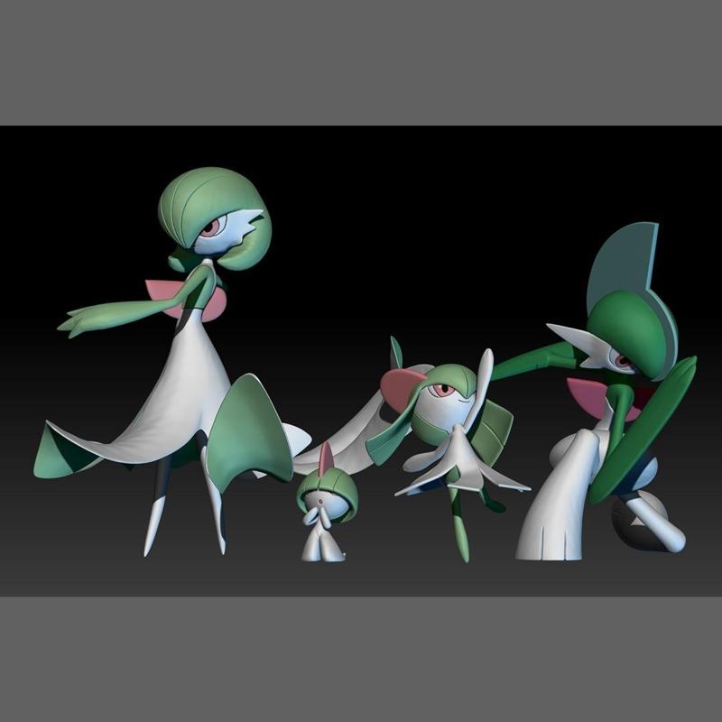 Pokemon Ralts Kirlia Gardevoir Gallade