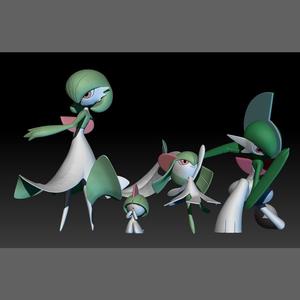 Pokemon Ralts Kirlia Gardevoir Gallade