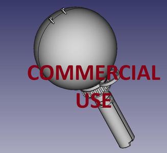 COMMERCIAL - NO74 MK II STICKY BOMB BRITISH GRENADE 1:1 REENACTMENT MODEL