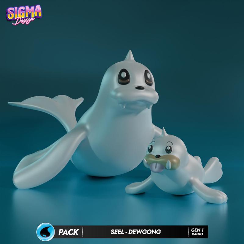 pack - seel dewgong