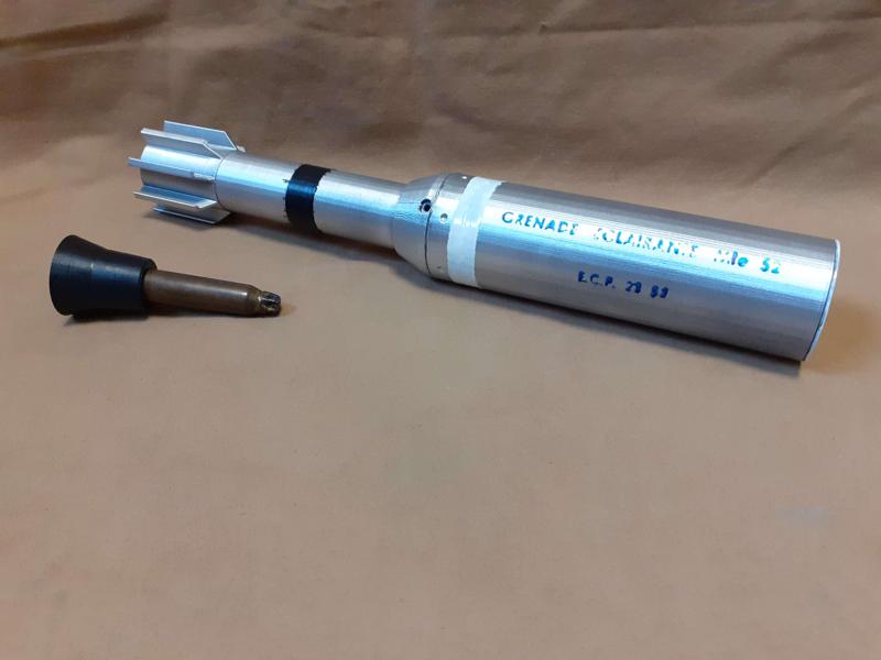 ECL40 40mm flare grenade model 1952 and 1959 Indochina Algeria