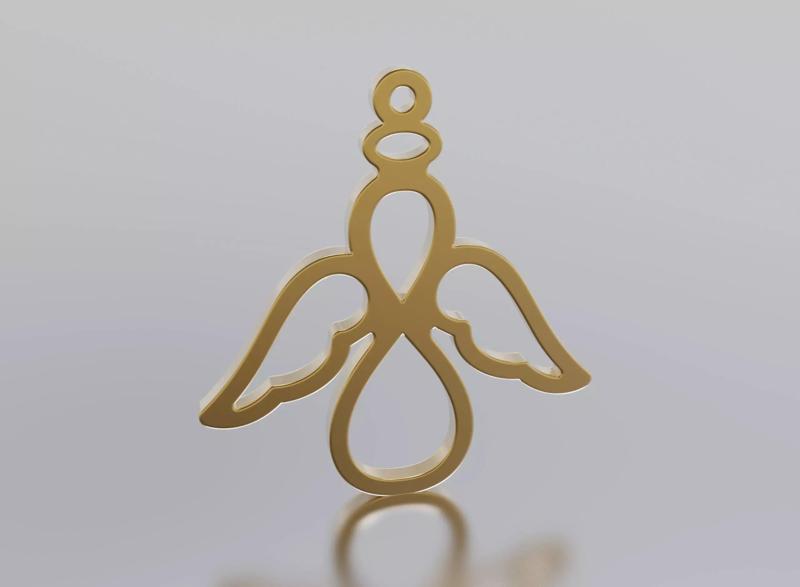 angel pendant