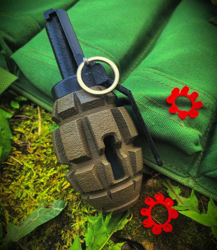EchoBoom Airsoft modular F-1  impact grenade