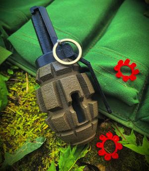 EchoBoom Airsoft modular F-1  impact grenade