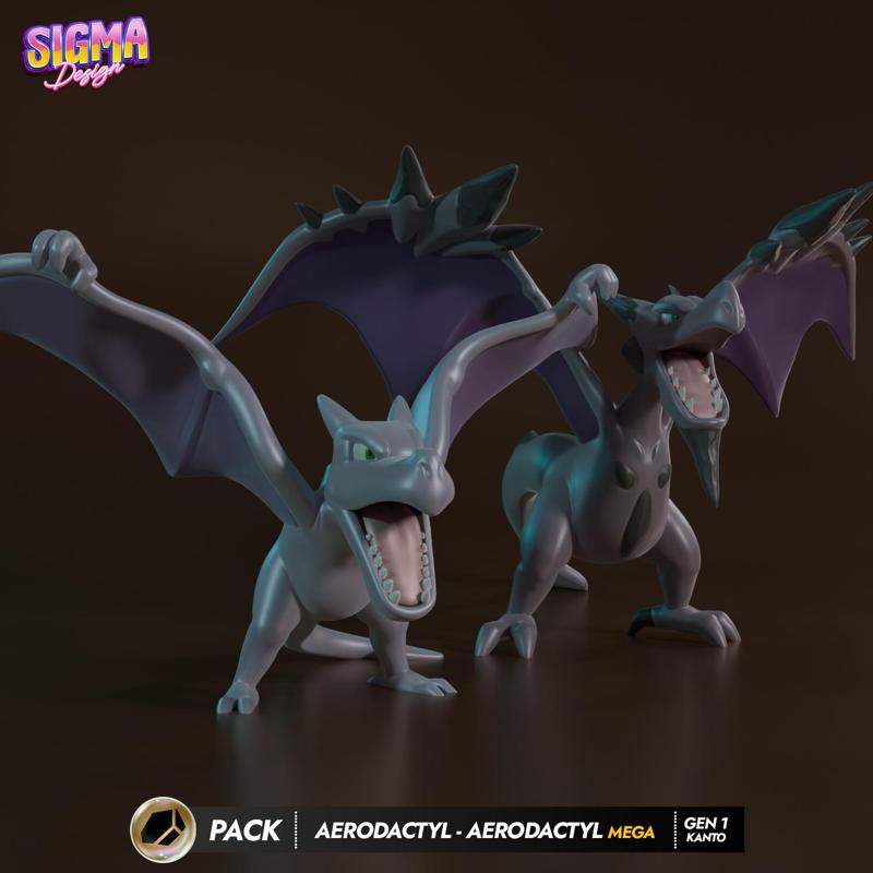 pack - Aerodactyl Mega Aerodactyl