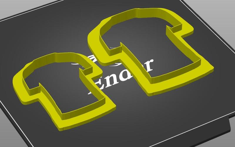 Cortante de Galletitas Camiseta de Futbol