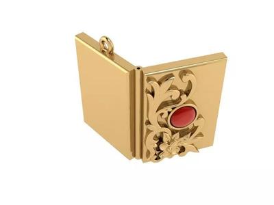 Book Pendant 606