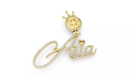 Asia  pendant