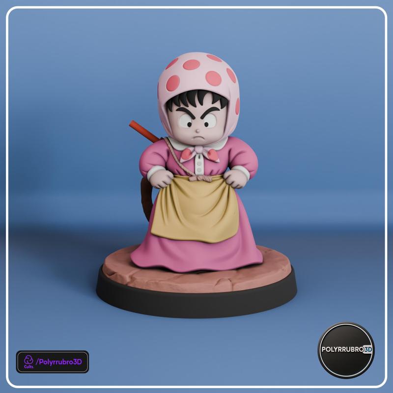 Goku in a girl's dress