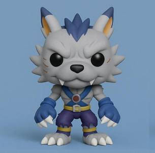 FUNKO POP WARGARURUMON DIGIMON